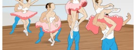 Sekse verschillen bij krachtig bewegen schoulderiballet