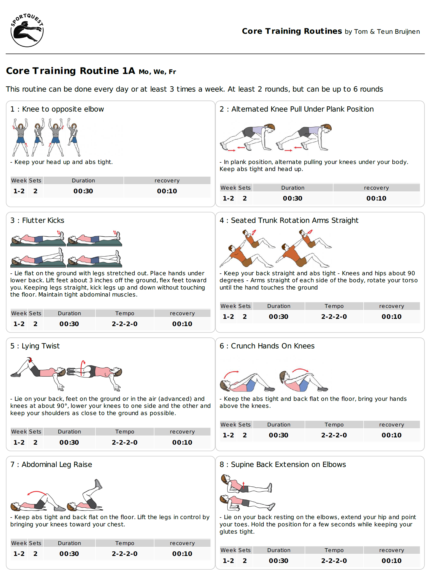 Consequent Geldschieter Tegenover Core Stability Core Strength - Tom Bruijnen